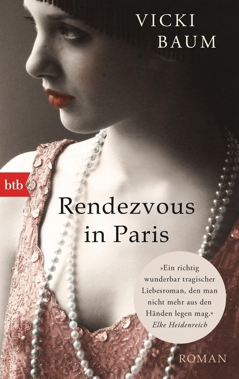 Vicki Baum: Rendezvous in Paris, Buch