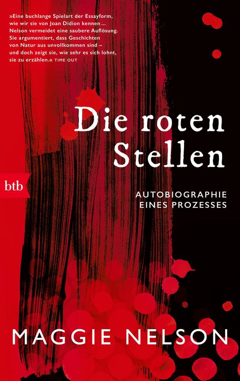 Maggie Nelson: Die roten Stellen, Buch