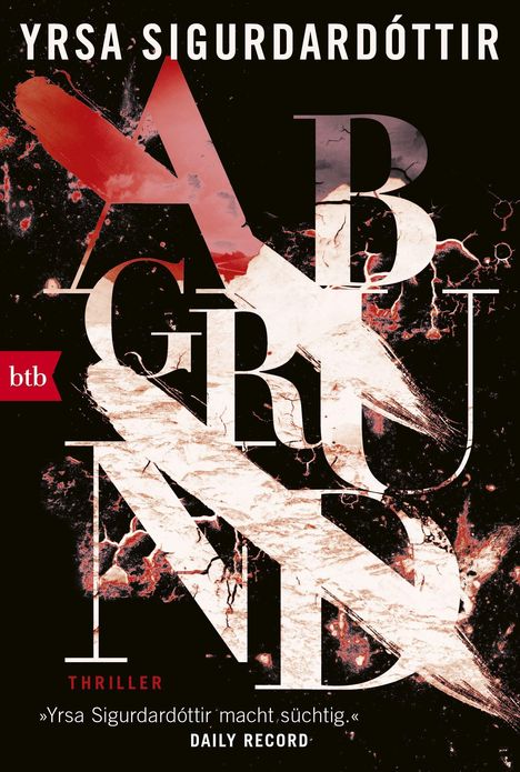 Yrsa Sigurdardóttir: Abgrund, Buch