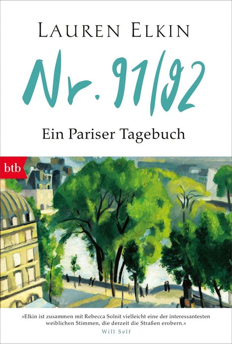 Lauren Elkin: Nr. 91/92, Buch