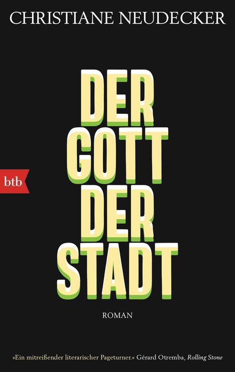 Christiane Neudecker: Der Gott der Stadt, Buch