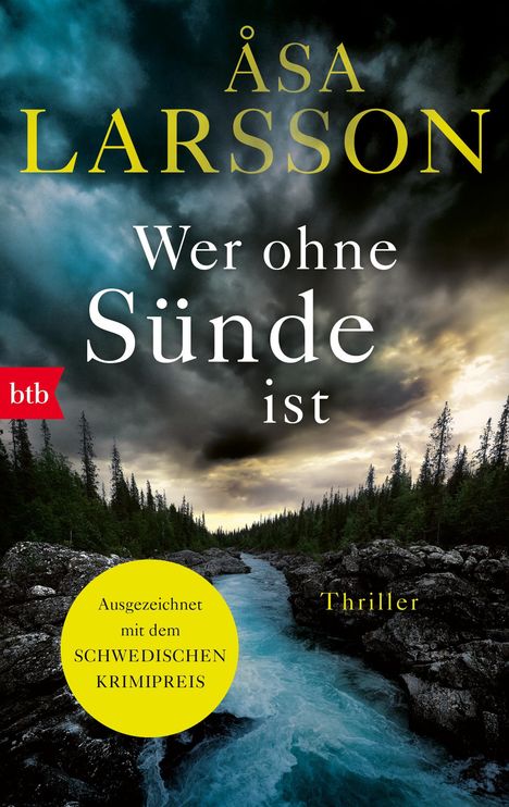 Åsa Larsson: Wer ohne Sünde ist, Buch