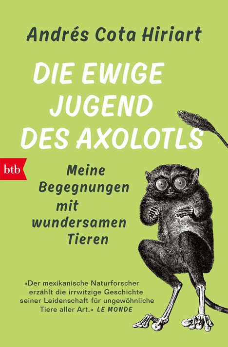 Andrés Cota Hiriart: Die ewige Jugend des Axolotls, Buch