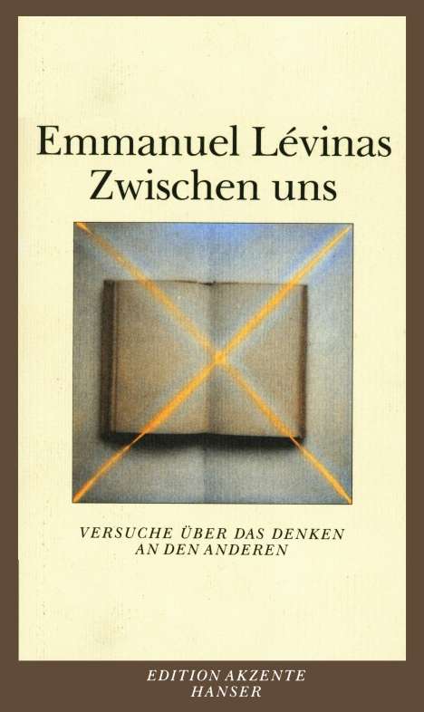 Emmanuel Lévinas: Zwischen uns, Buch