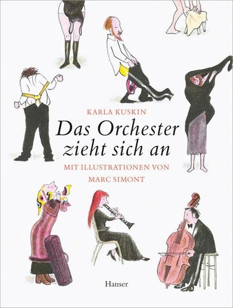 Karla Kuskin: Das Orchester zieht sich an, Buch