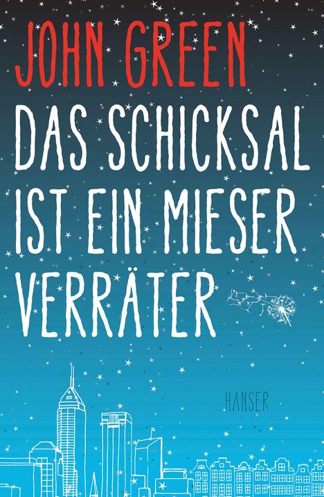 John Green: Das Schicksal ist ein mieser Verräter, Buch