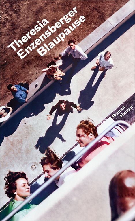 Theresia Enzensberger: Blaupause, Buch