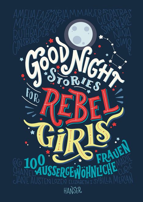 Elena Favilli: Good Night Stories for Rebel Girls, Buch