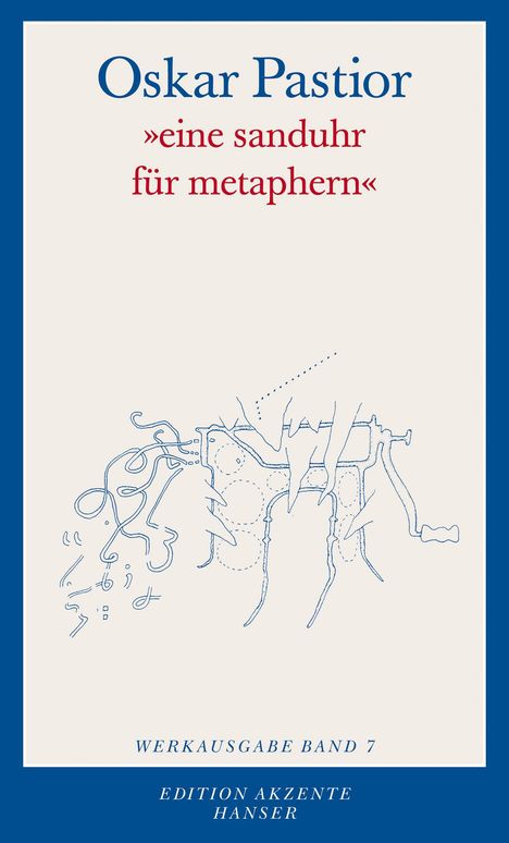 Oskar Pastior: "eine sanduhr für metaphern", Buch