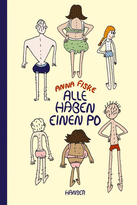 Anna Fiske: Alle haben einen Po, Buch