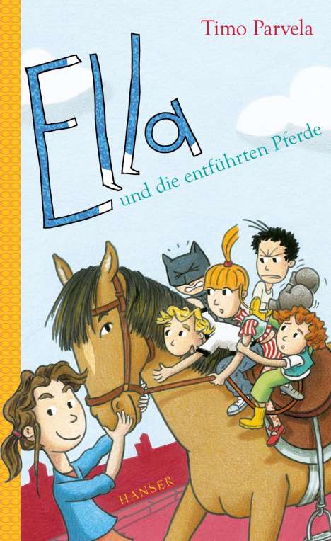 Timo Parvela: Ella und die entführten Pferde, Buch