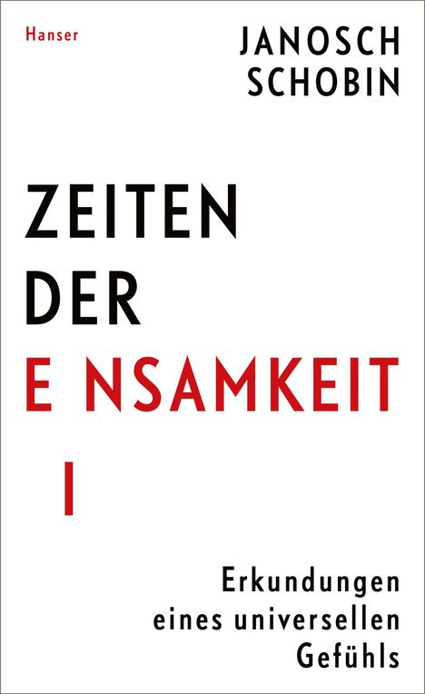 Janosch Schobin: Zeiten der Einsamkeit, Buch