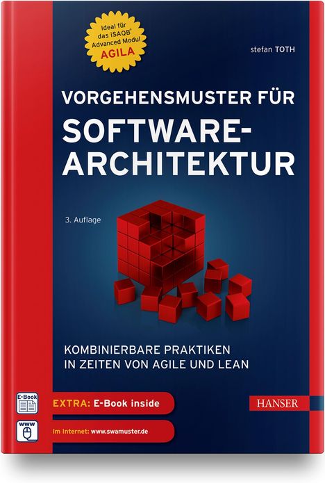 Stefan Toth: Vorgehensmuster für Softwarearchitektur, 1 Buch und 1 Diverse