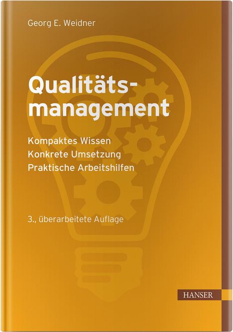 Georg Emil Weidner: Qualitätsmanagement, Buch