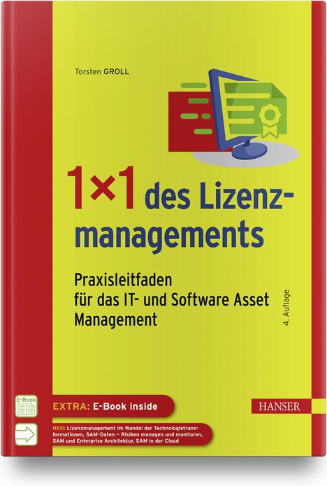 Torsten Groll: 1x1 des Lizenzmanagements, 1 Buch und 1 Diverse