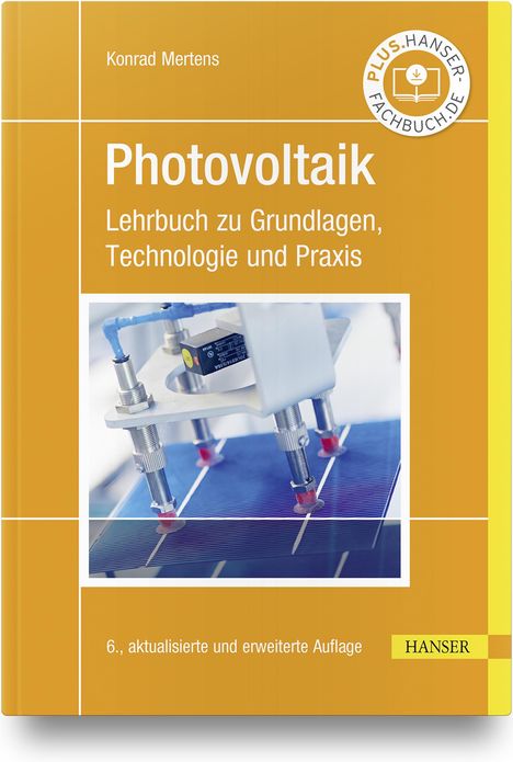 Konrad Mertens: Photovoltaik, Buch