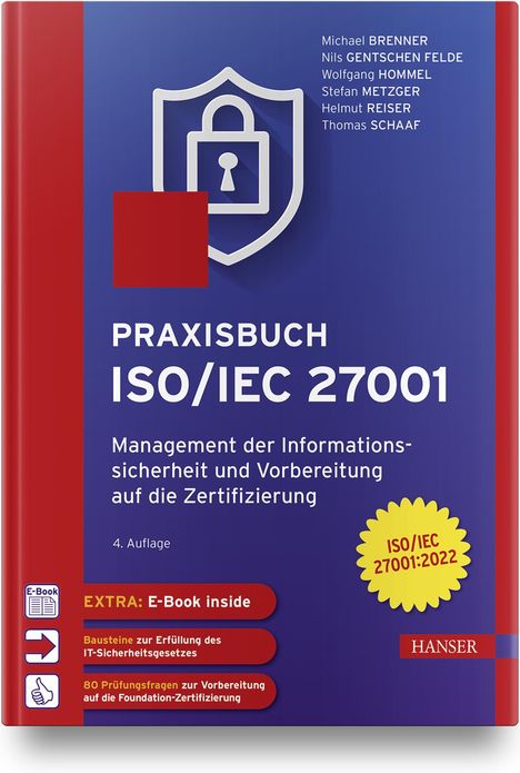 Michael Brenner: Praxisbuch ISO/IEC 27001, 1 Buch und 1 Diverse