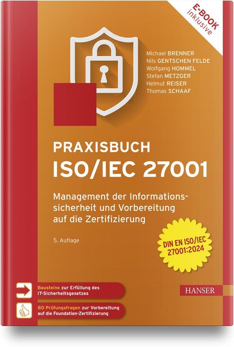 Michael Brenner: Praxisbuch ISO/IEC 27001, Buch