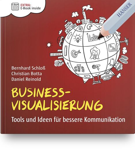 Bernhard Schloß: Business-Visualisierung, 1 Buch und 1 Diverse