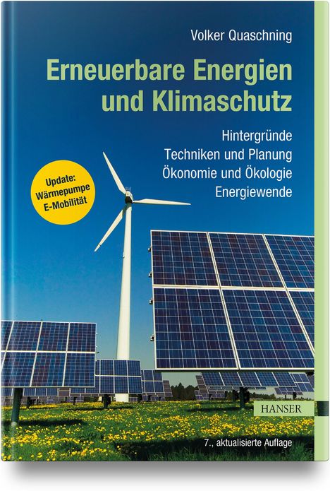 Volker Quaschning: Erneuerbare Energien und Klimaschutz, Buch