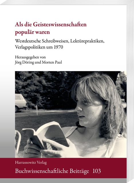 Als die Geisteswissenschaften populär waren, Buch