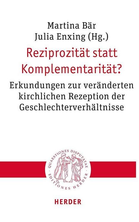 Reziprozität statt Komplementarität?, Buch