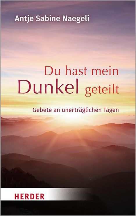 Antje Sabine Naegeli: Du hast mein Dunkel geteilt, Buch