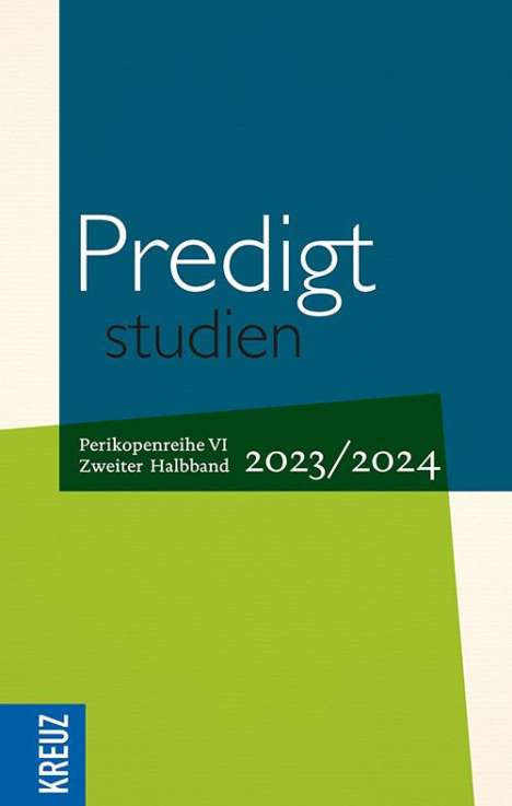 Predigtstudien 2023/2024 - 1. Halbband, Buch