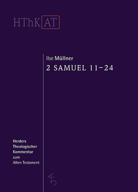 Ilse Müllner: 2 Samuel 11-24, Buch