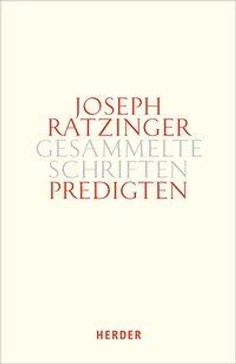 Joseph Ratzinger: Predigten 14/1, Buch