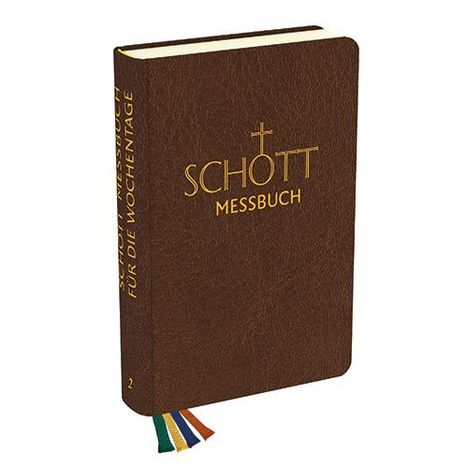 SCHOTT Messbuch - Für die Wochentage - Band 2: Jahreskreis 1.-17. Woche, Buch
