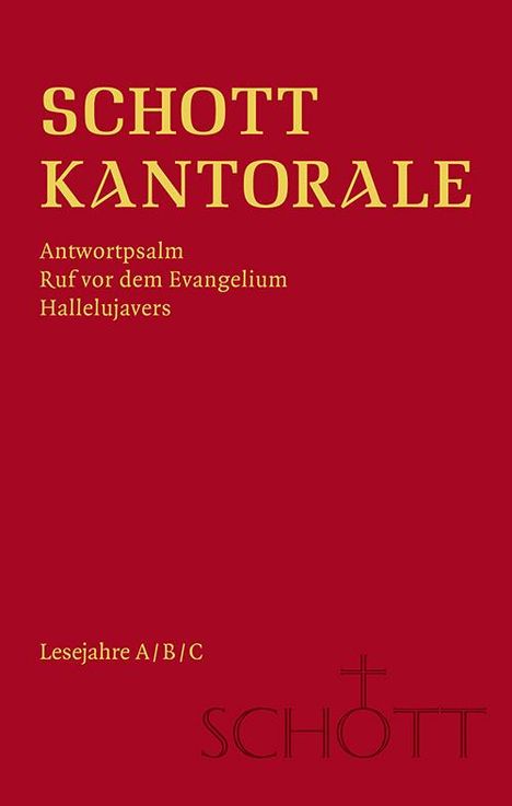 SCHOTT Kantorale, Buch