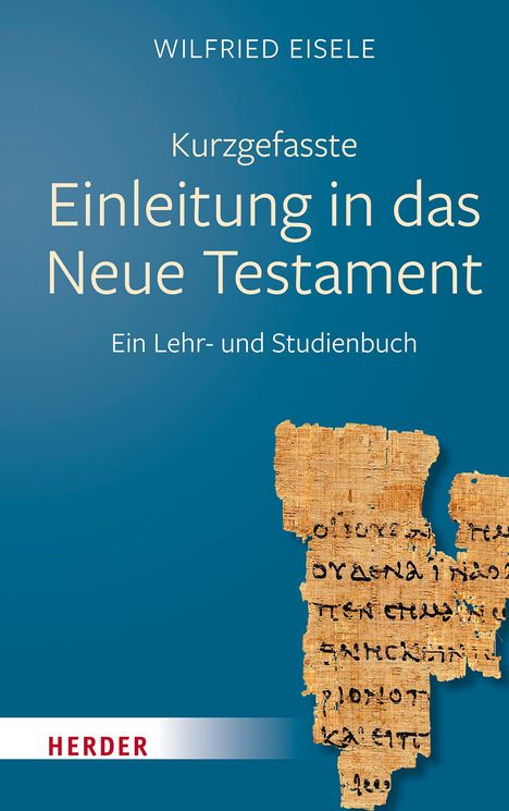 Wilfried Eisele: Kurzgefasste Einleitung in das Neue Testament, Buch