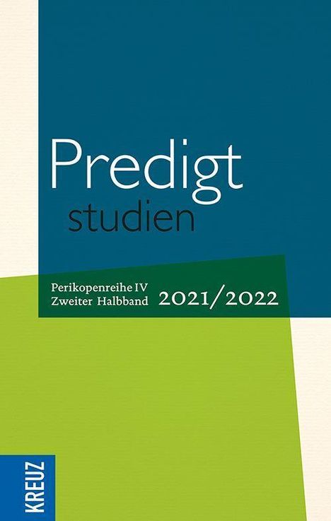 Predigtstudien 2021/2022 - 2. Halbband, Buch