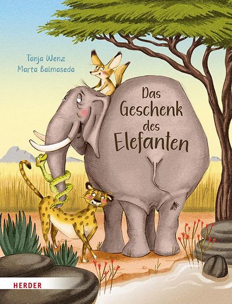 Tanja Wenz: Das Geschenk des Elefanten, Buch