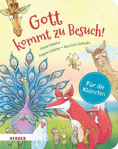 Franz Hübner: Gott kommt zu Besuch (Pappbilderbuch), Buch