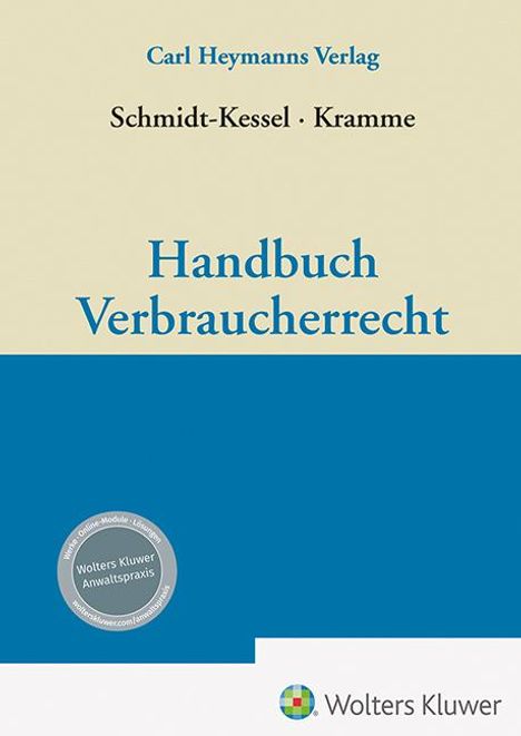 Handbuch Verbraucherrecht, Buch