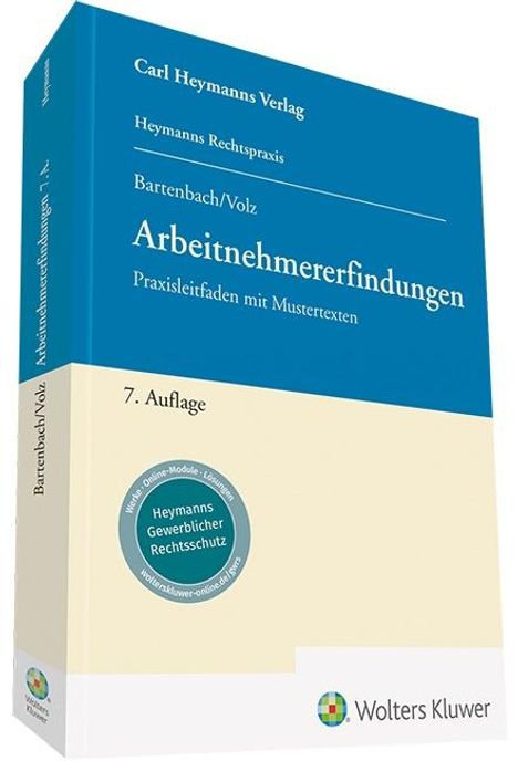 Kurt Bartenbach: Arbeitnehmererfindungen, Buch