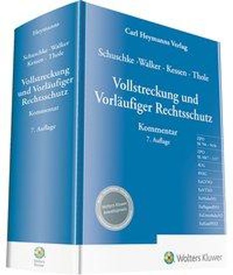 Vollstreckung und Vorläufiger Rechtsschutz, Buch