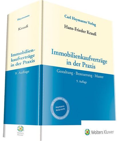Hans-Frieder Krauß: Krauß, H: Immobilienkaufverträge in der Praxis, Buch