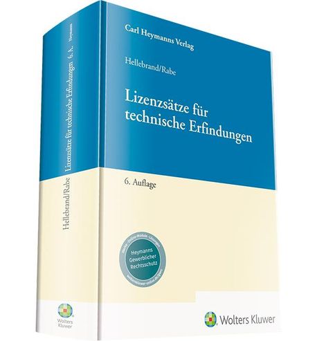 Ortwin Hellebrand: Lizenzsätze für technische Erfindungen, Buch