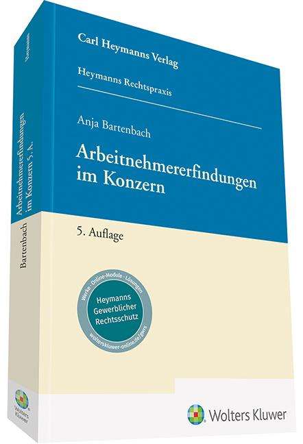 Anja Bartenbach: Arbeitnehmererfindungen im Konzern, Buch