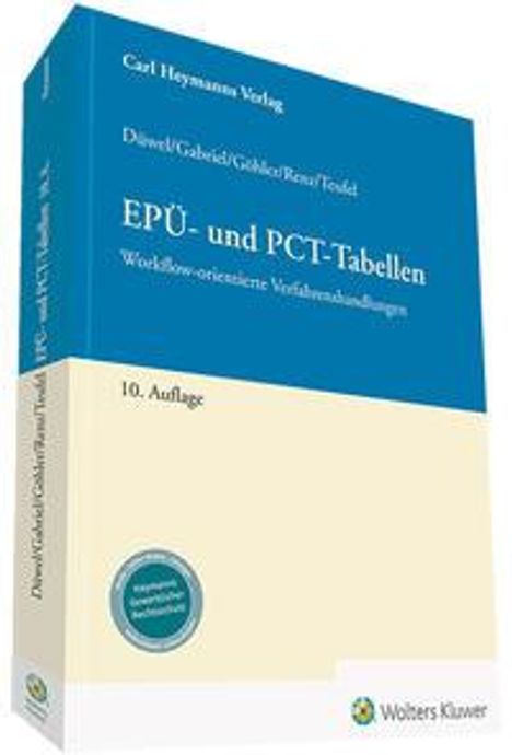 Isabell Düwel: Düwel, I: EPÜ- und PCT-Tabellen, Buch