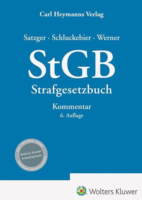 StGB - Kommentar, Buch