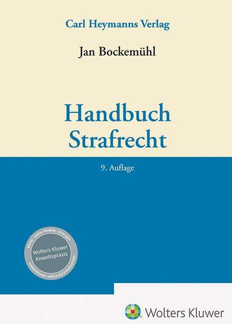 Handbuch Strafrecht, Buch