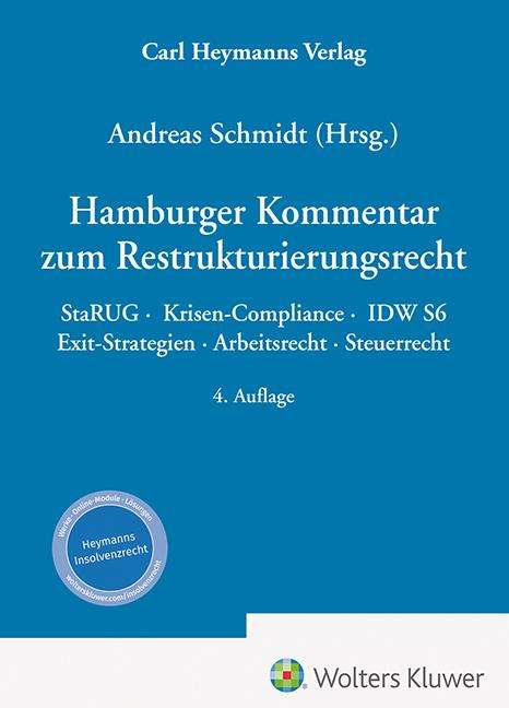 Hamburger Kommentar zum Restrukturierungsrecht, Buch