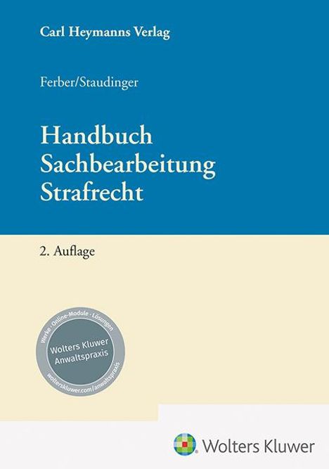 Handbuch Sachbearbeitung Strafrecht, Buch