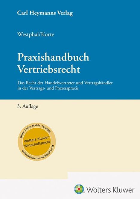 Bernd Westphal: Praxishandbuch Vertriebsrecht, Buch