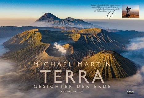 Michael Martin: Martin, M: Terra - Gesichter der Erde 2023, Kalender