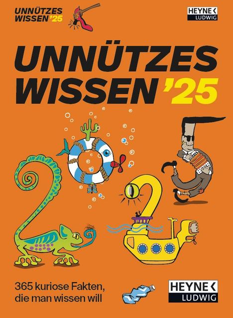 Christian Wolf: Unnützes Wissen 2025, Kalender